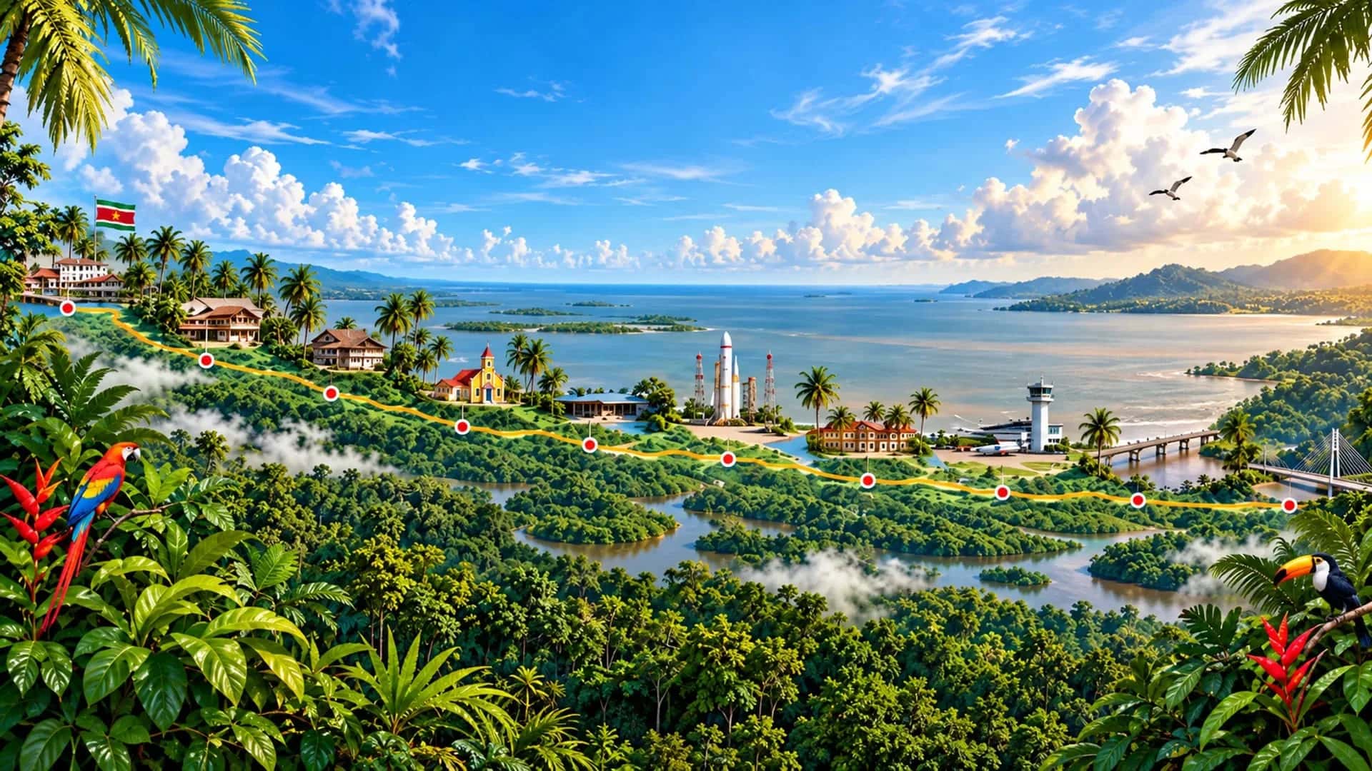Covoiturage en Guyane française - Yanaways